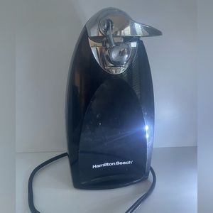 Hamilton Beach Black Electric‎ Extra Tall Can Opener 76702